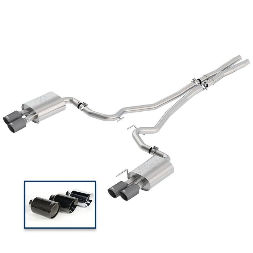 Ford Racing M-5200-M8EFA Extreme Cat-Back Exhaust System