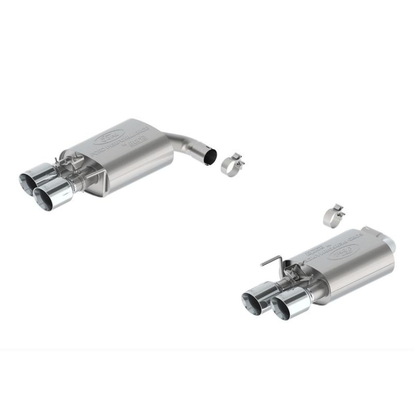 Ford Racing M-5230-M2SC 2024-2025 Mustang 2.3L Sport Active Axle-Back-Chrome Tip