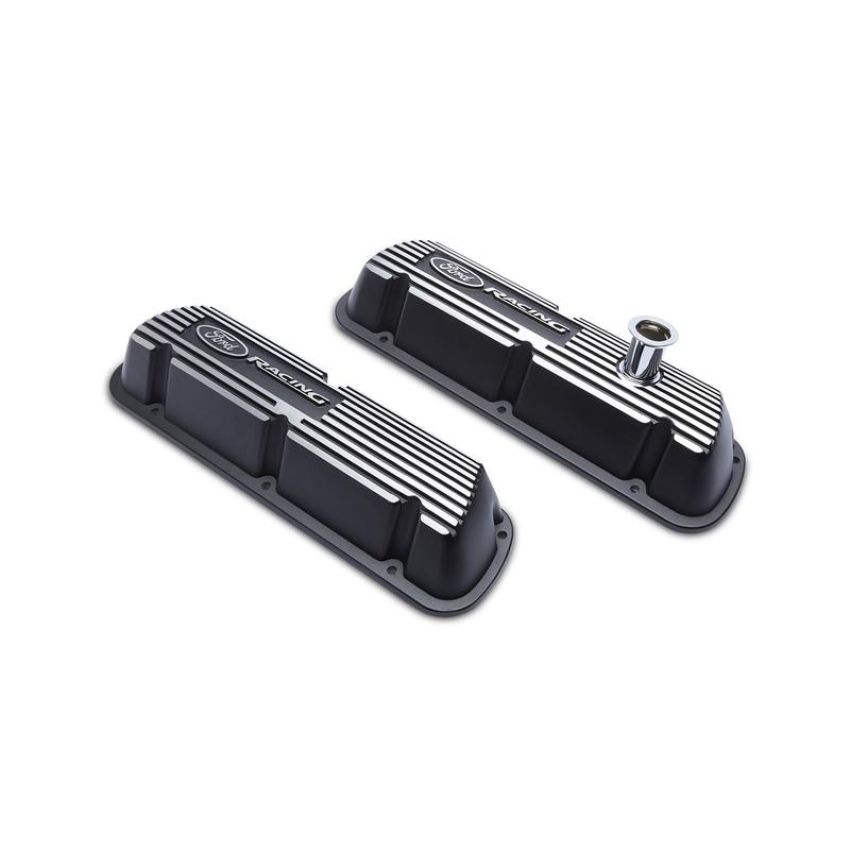 Ford Racing M-6000-J302R Black Satin Valve Covers
