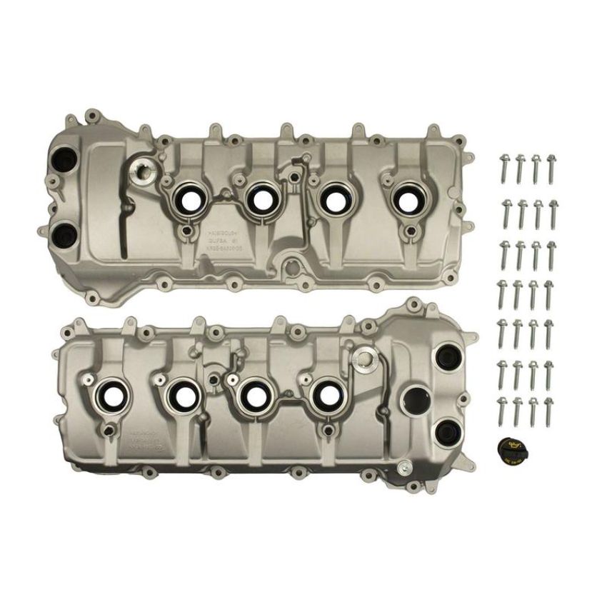 Ford Racing M-6067-M52S 2020 Predator 5.0L/5.2L Aluminum Cam Cover-Pair