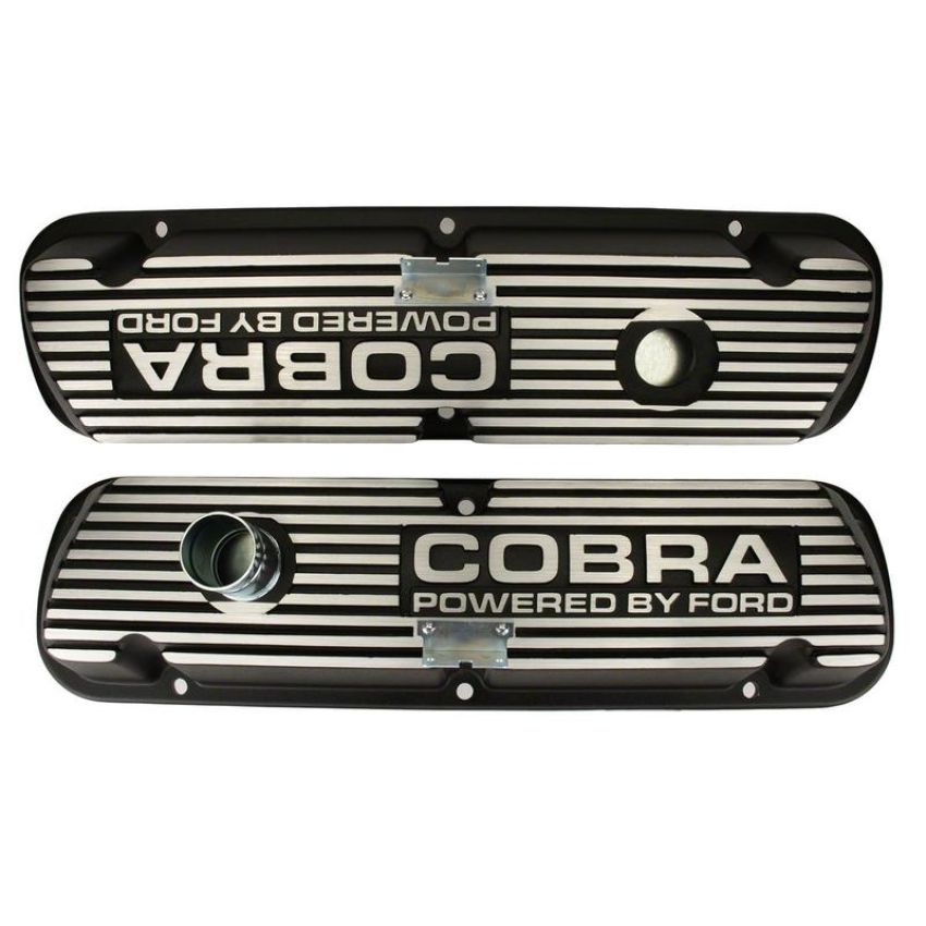 Ford Racing M-6582-A Black Satin Valve Covers