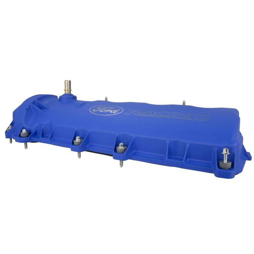 Ford Racing M-6582-FR3VBL Blue Ford Racing Coated 3-Valve Cam Covers