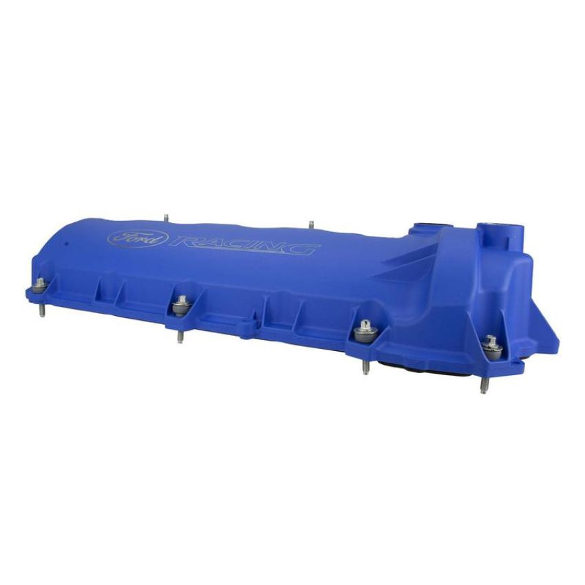 Ford Racing M-6582-FR3VBL Blue Ford Racing Coated 3-Valve Cam Covers