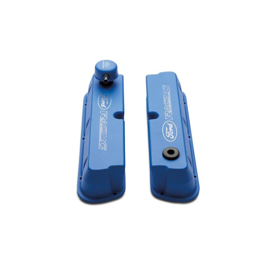 Ford Racing M-6582-LE302BL Blue Satin Valve Covers