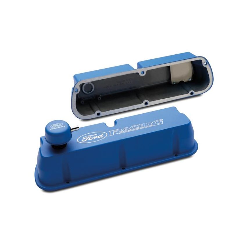 Ford Racing M-6582-LE302BL Blue Satin Valve Covers