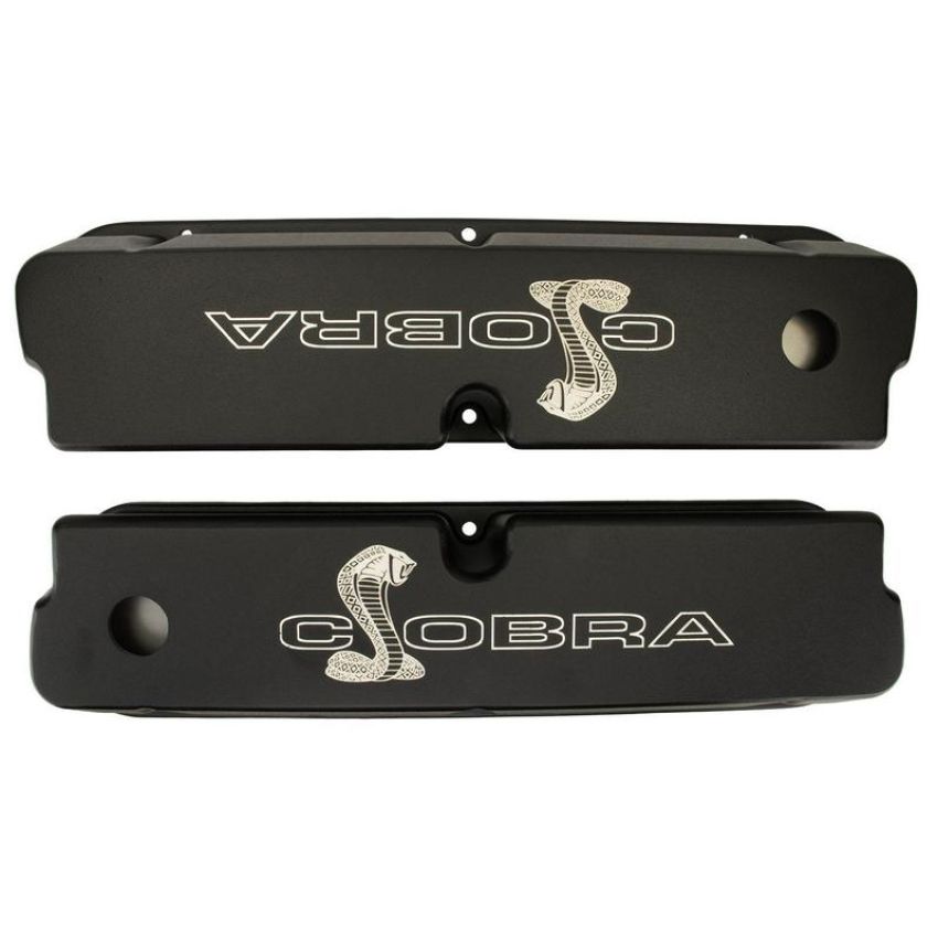 Ford Racing M-6582-LE302SBK Black Satin Valve Covers