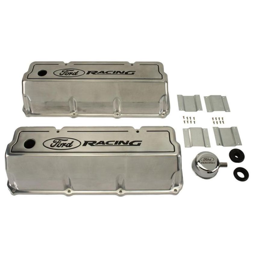 Ford Racing M-6582-Z351 Polished Aluminum Valve Cover