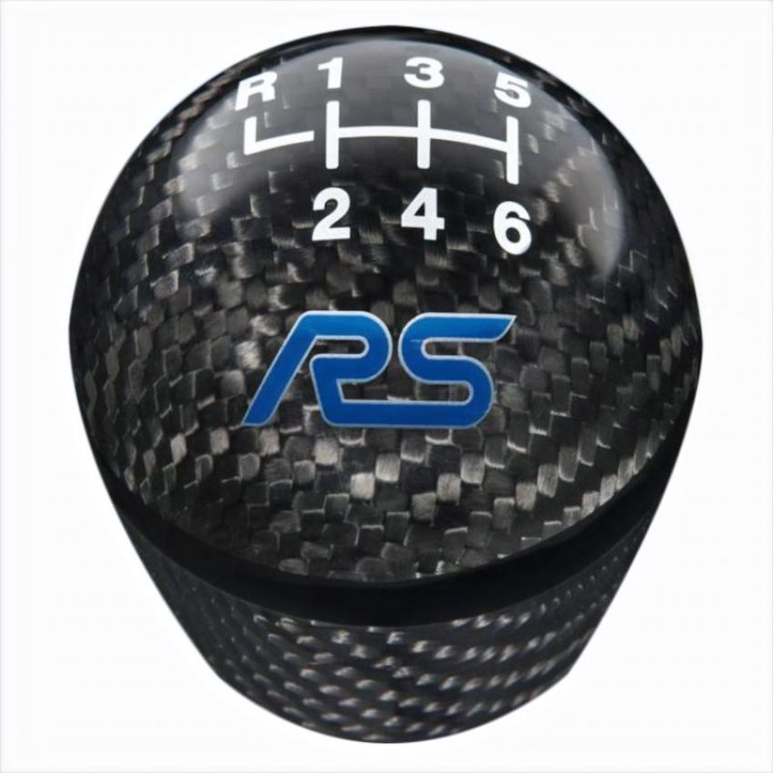Ford Racing M-7213-FRSCF Focus RS Shift Knob-Carbon Fiber, 6 Speed