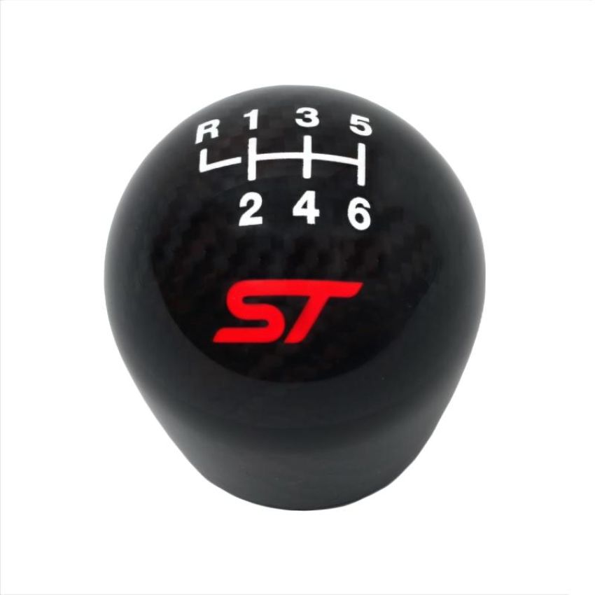 Ford Racing M-7213-FSTCF Focus ST Shift Knob-Carbon Fiber, Black, 6 Speed