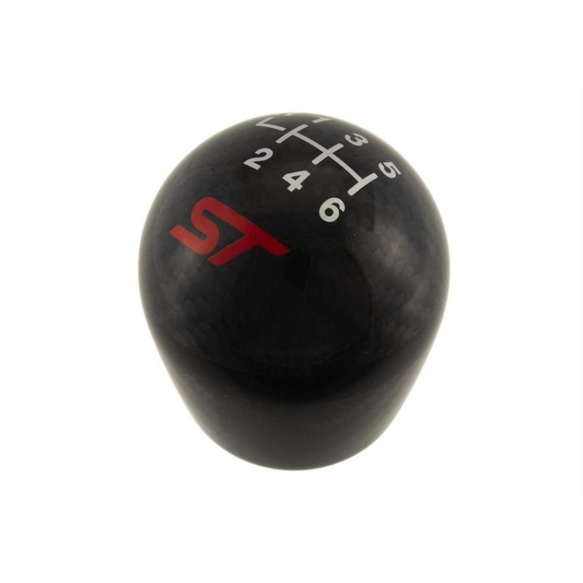 Ford Racing M-7213-FSTCF Focus ST Shift Knob-Carbon Fiber, Black, 6 Speed