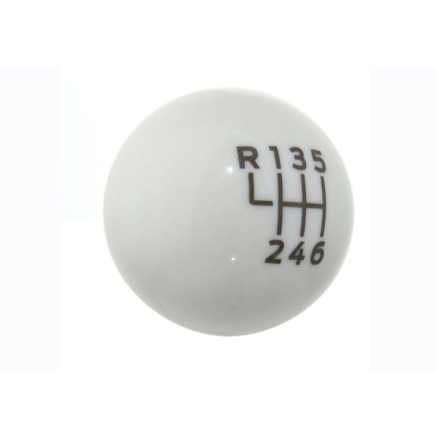 Ford Racing M-7213-M8B 2015-2025 Mustang Bullitt White Shift Knob