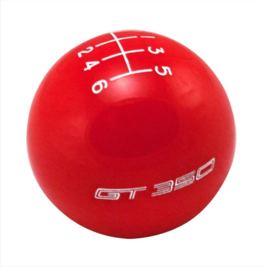 Ford Racing M-7213-M8SR Ford Performance GT350 Shift Knob 6-Speed-Red
