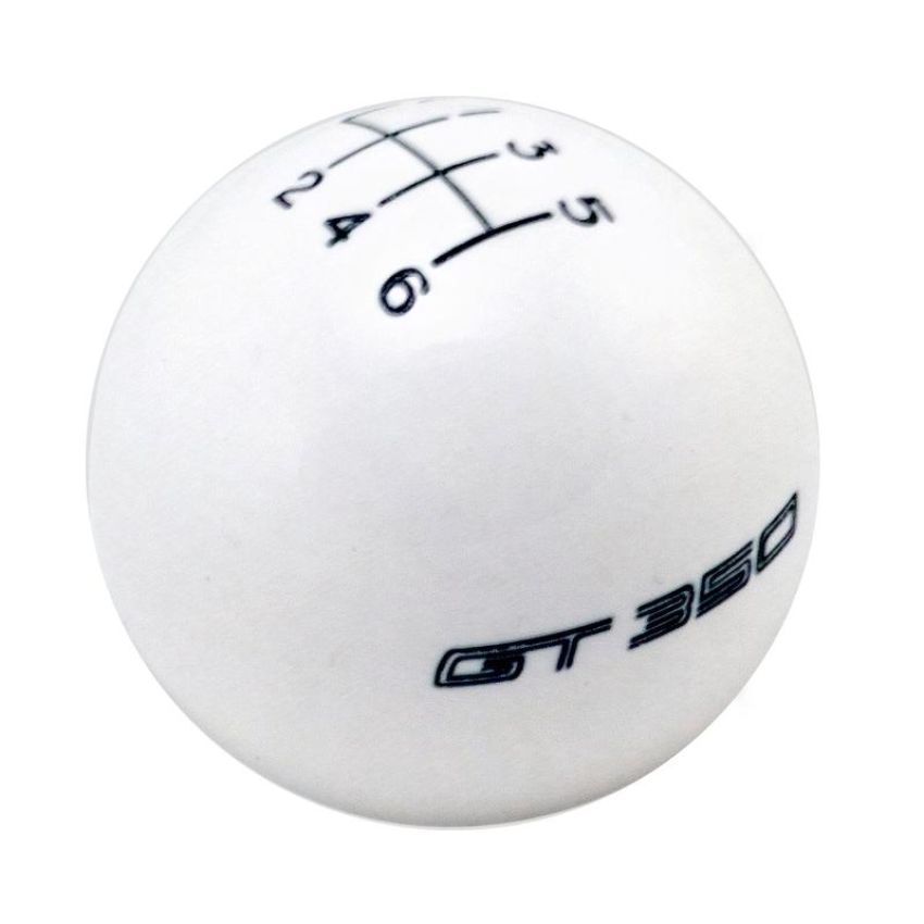 Ford Racing M-7213-M8SW Ford Performance GT350 Shift Knob 6-Speed-White