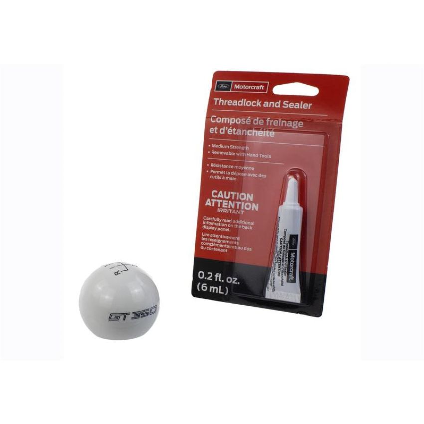 Ford Racing M-7213-M8SW Ford Performance GT350 Shift Knob 6-Speed-White