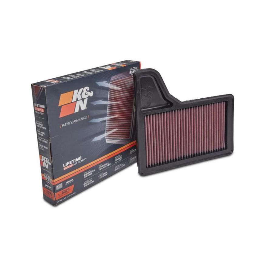 Ford Racing M-9601-M 2015-2023 Mustang GT, I4 And V6 High-Flow K&N / Ford Performance Air Filter