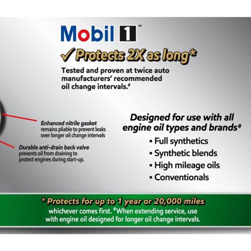 MOBIL OIL M1-111A Spin-On Lube