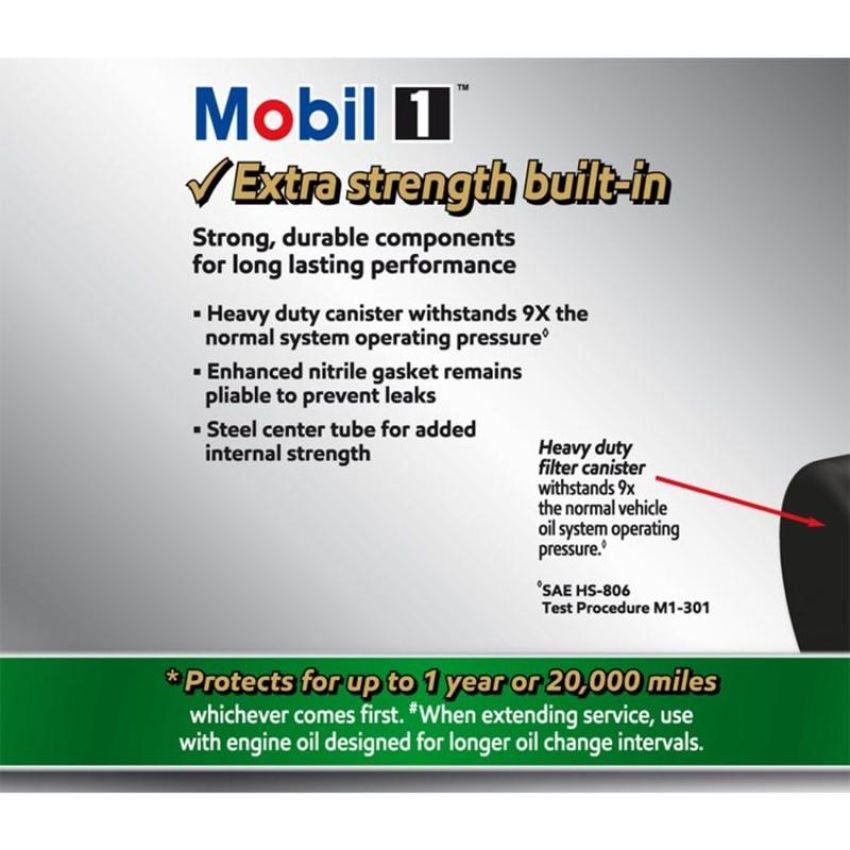 MOBIL OIL M1-111A Spin-On Lube