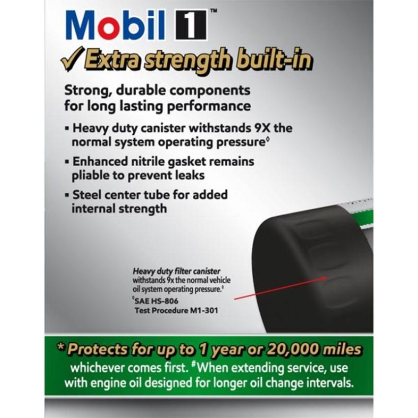 MOBIL OIL M1-208A Spin-On Lube