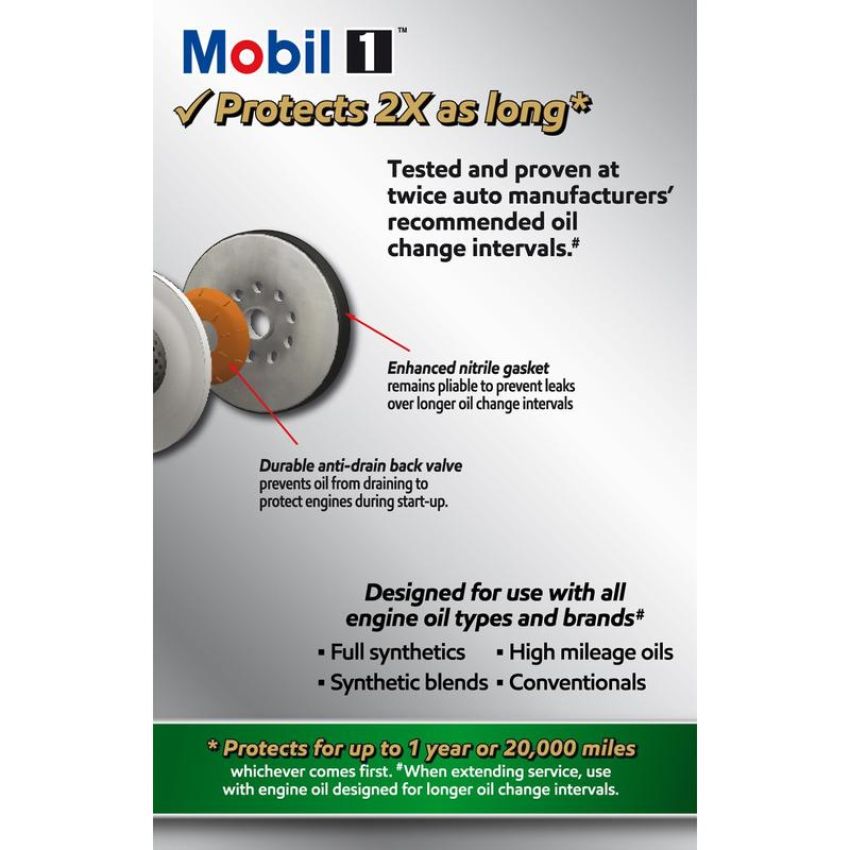 MOBIL OIL M1-209A Spin-On Lube