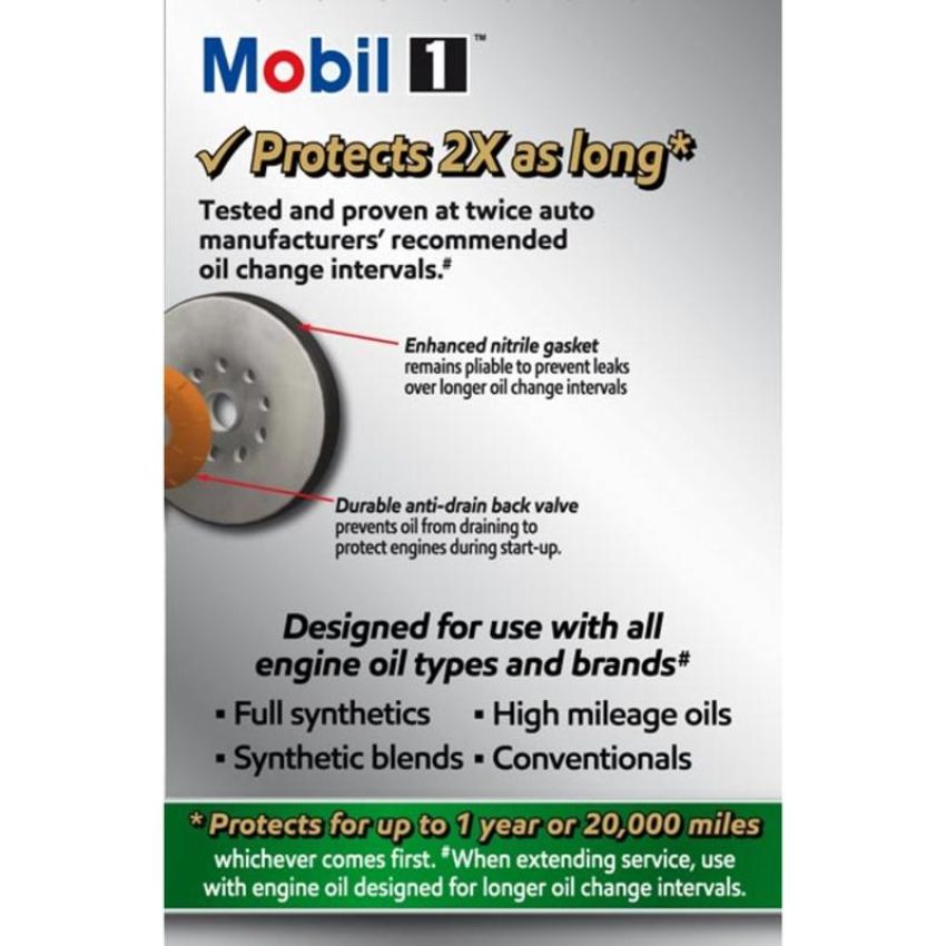 MOBIL OIL M1-302A Spin-On Lube
