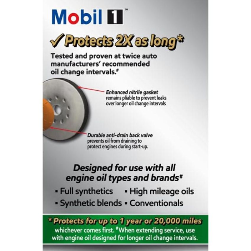 MOBIL OIL M1-303A Spin-On Lube