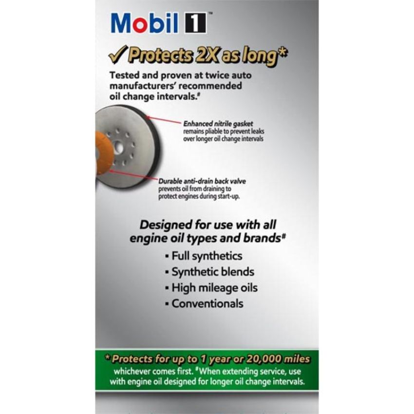 MOBIL OIL M1-403A Spin-On Lube