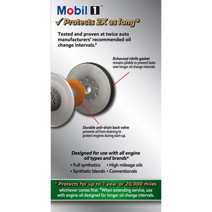 MOBIL OIL M1-404A Spin-On Lube