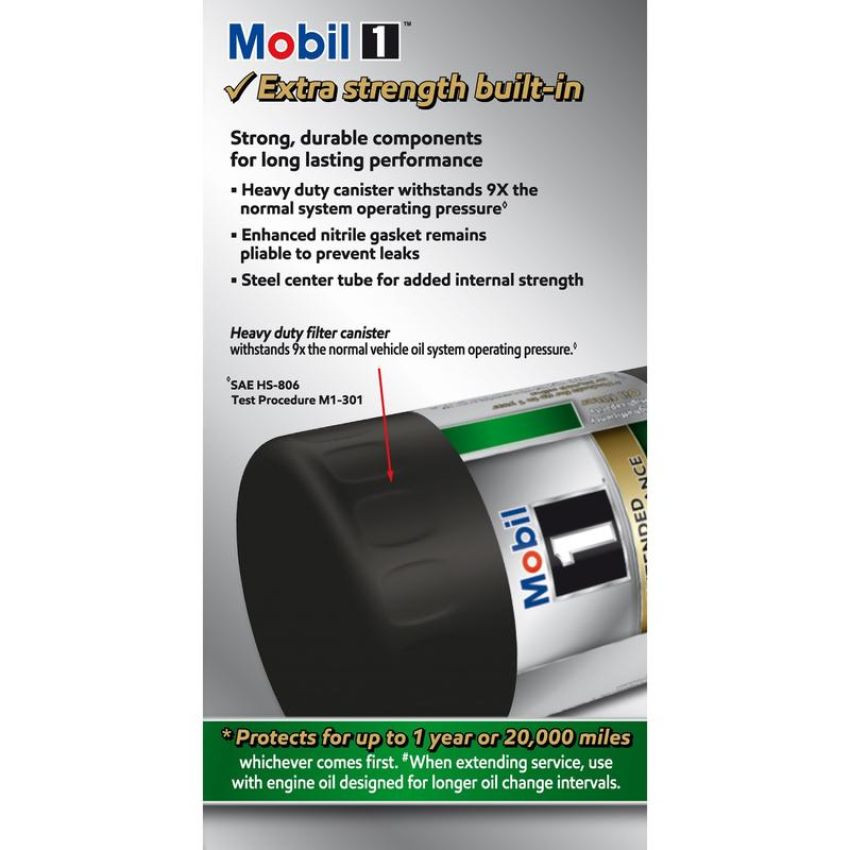 MOBIL OIL M1-404A Spin-On Lube