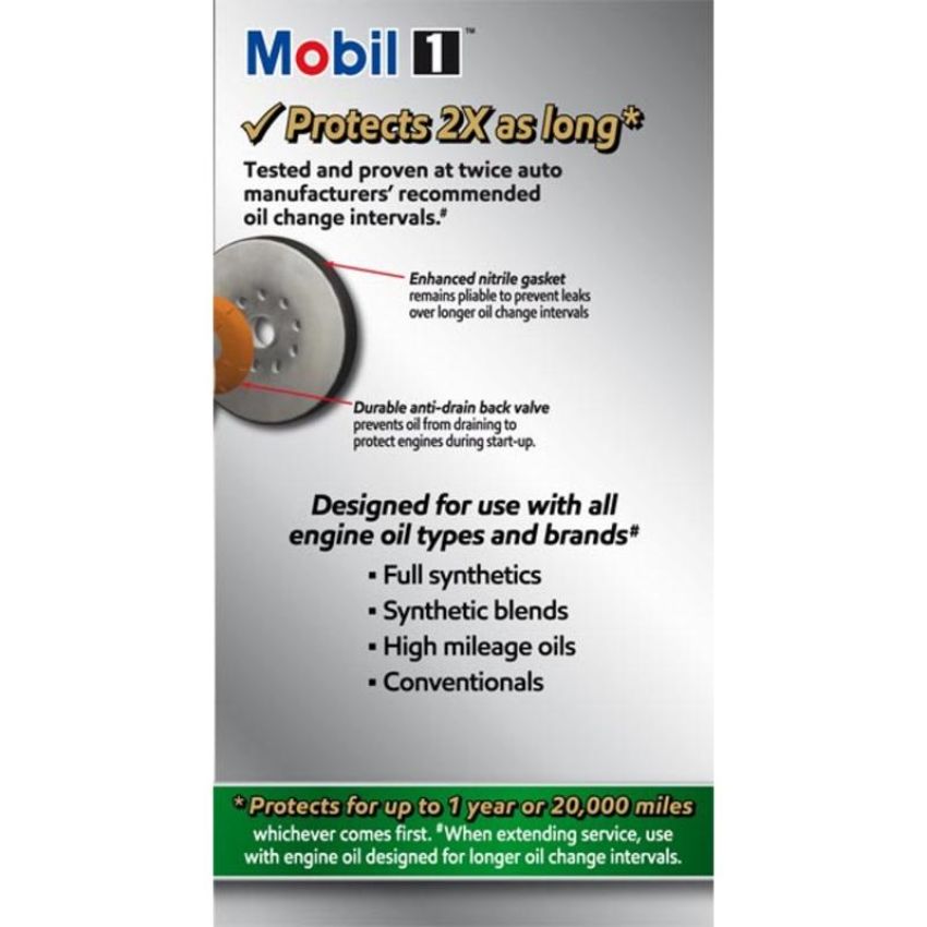 MOBIL OIL M1-405A Spin-On Lube