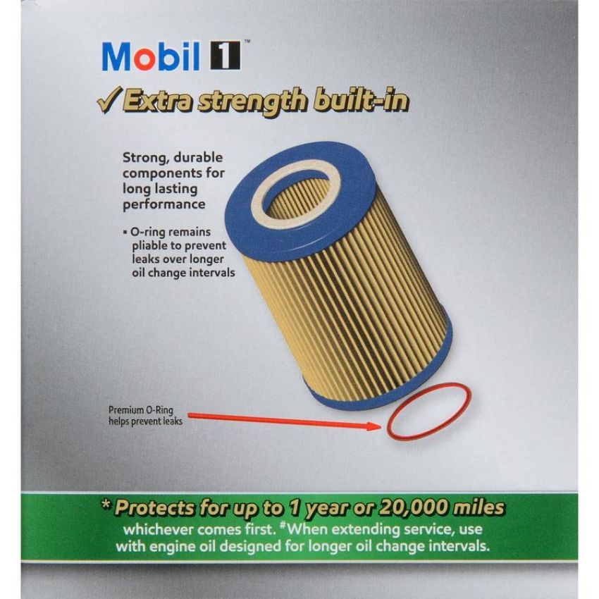 MOBIL OIL M1C-155A MOBIL 1 Cartridge Lube Metal Free Filter
