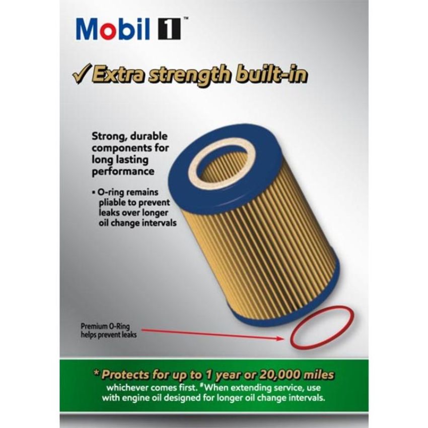 MOBIL OIL M1C-255A MOBIL 1 Cartridge Lube Metal Free Filter
