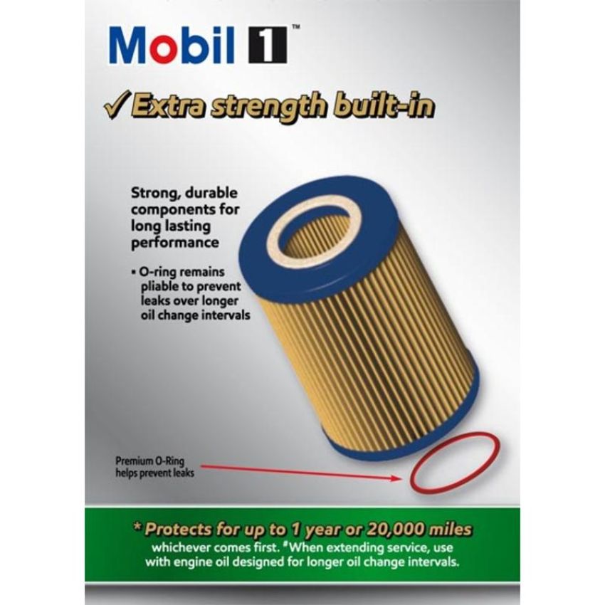 MOBIL OIL M1C-256A MOBIL 1 Cartridge Lube Metal Free Filter