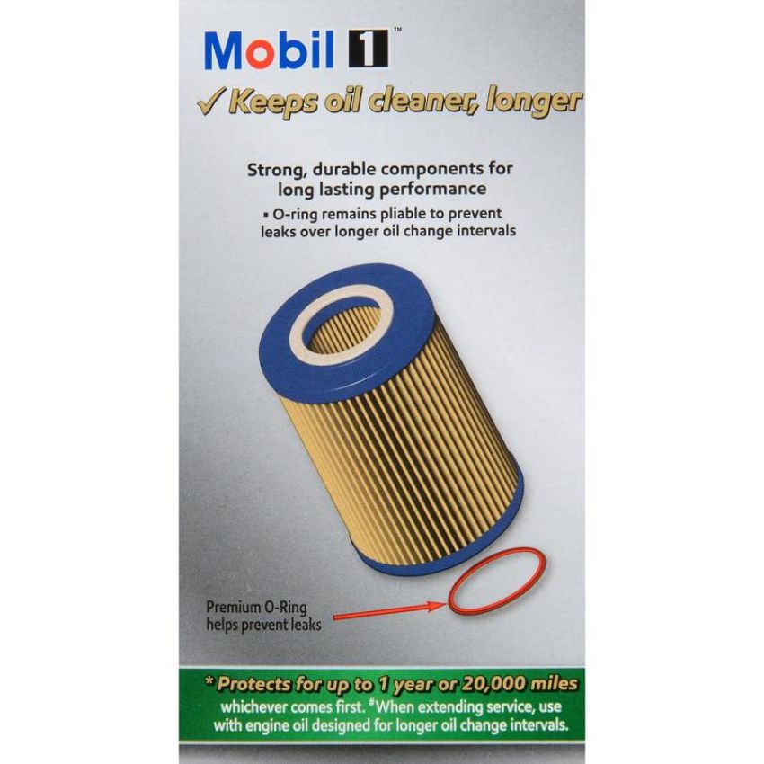 MOBIL OIL M1C-257A MOBIL 1 Cartridge Lube Metal Free Filter