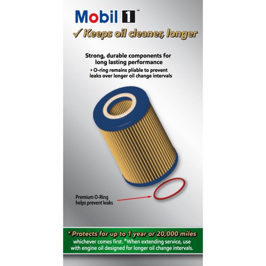 MOBIL OIL M1C-451A MOBIL 1 Cartridge Lube Metal Free Filter