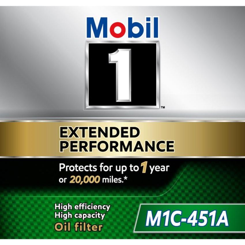 MOBIL OIL M1C-451A MOBIL 1 Cartridge Lube Metal Free Filter