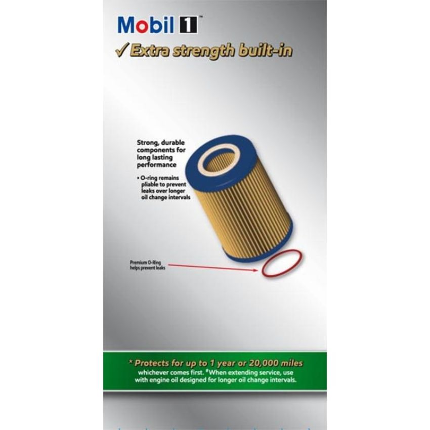 MOBIL OIL M1C-454A MOBIL 1 Cartridge Lube Metal Free Filter