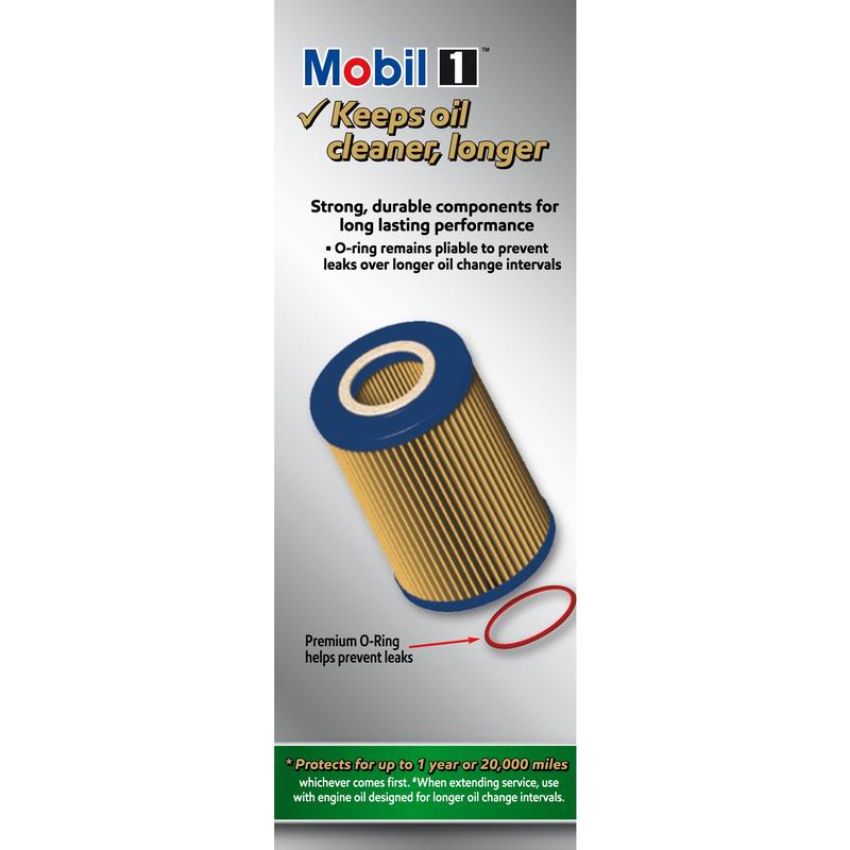 MOBIL OIL M1C-455A MOBIL 1 Cartridge Lube Metal Free Filter