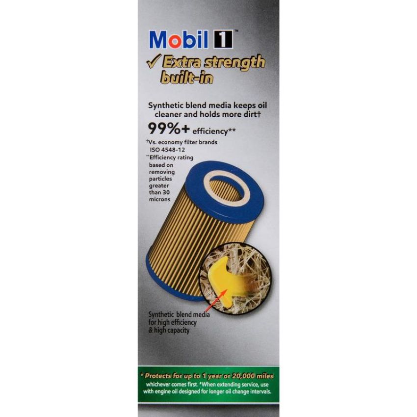 MOBIL OIL M1C-456A MOBIL 1 Cartridge Lube Metal Free Filter