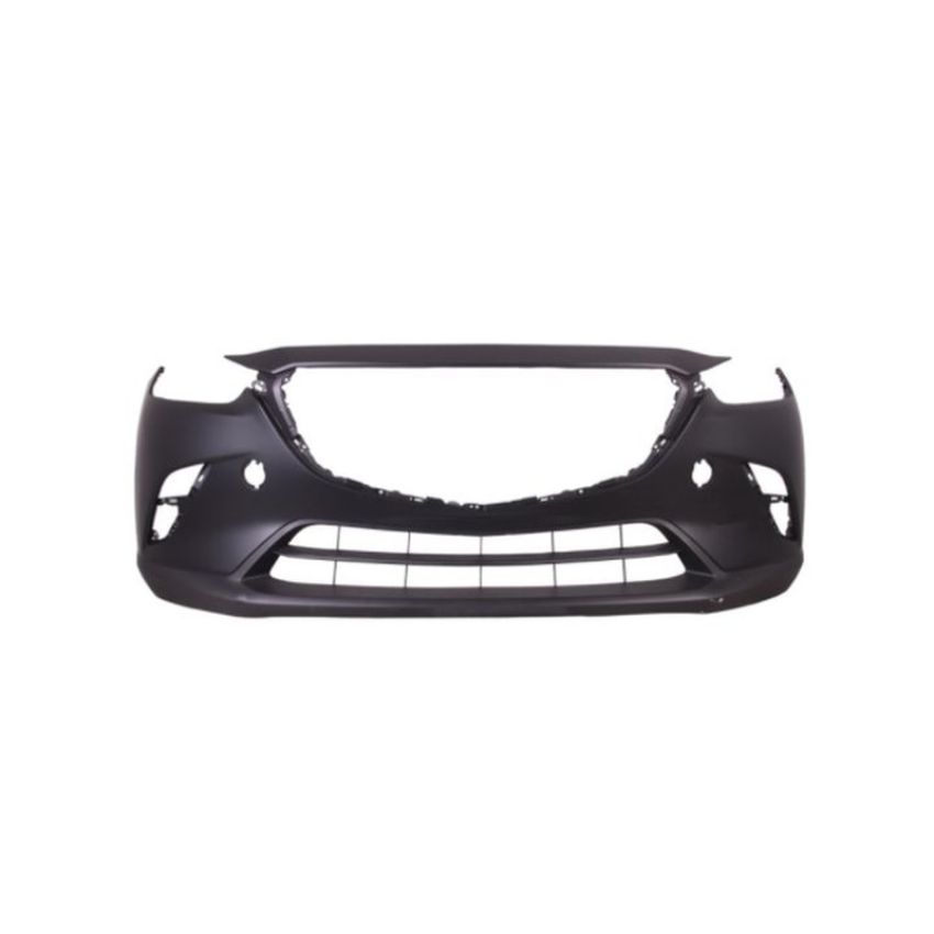 FRONT BUMPER COVER W/O CHROME MLDG; SMOOTH UPPER/TEXTURED CENTER & LOWER; PRIME MAZDA CX-3 16-C