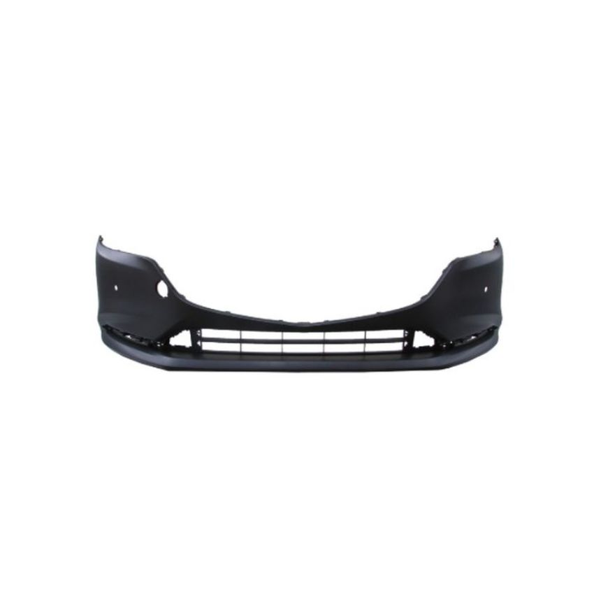 CAPA FRT BUMPER COVER W/PARKING SENSORS; PRIME MAZDA 6 18-20