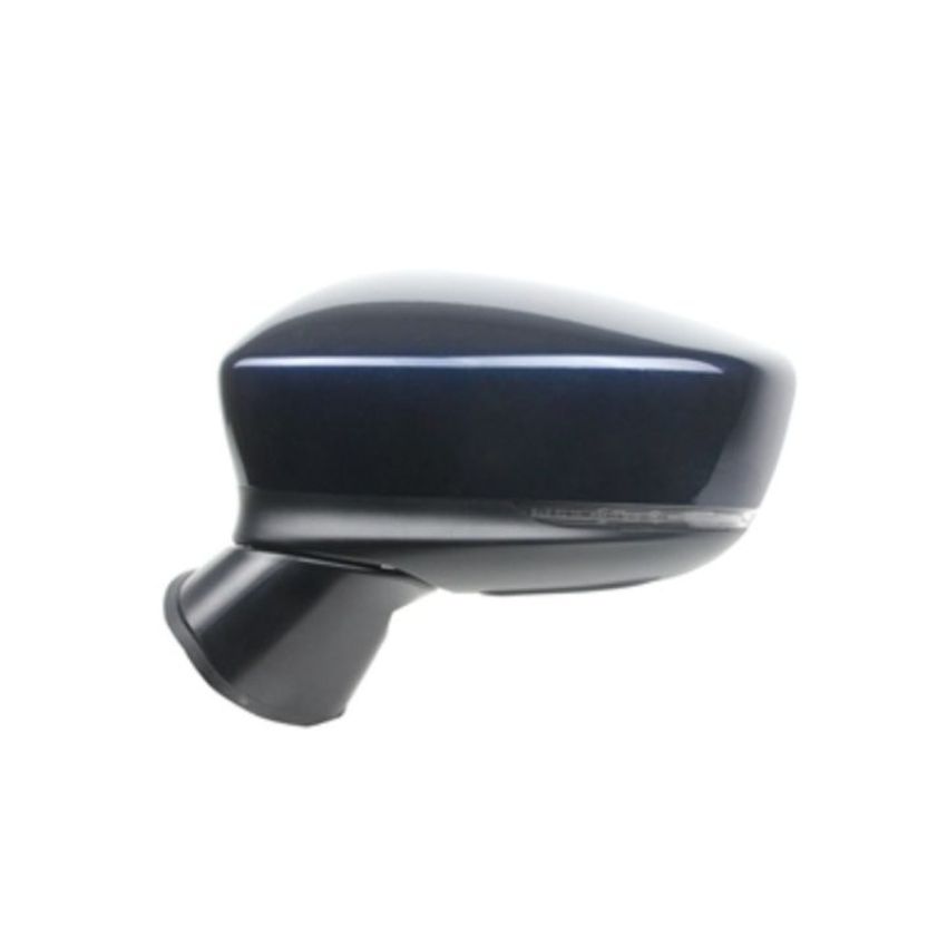 LT MIRROR OTR REAR VIEW SDN; MEXICO BUILT; HEATED; W/S/LAMP; W/BSD; W/COVER; PTM; MAZDA 3 17-18