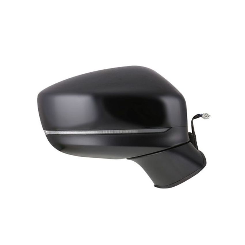 RH MIRROR OUTSIDE REAR VIEW; NON-HEATED; W/O BLIND SPOT DETECTION; W/COVER; PTM; CX-5 17-18