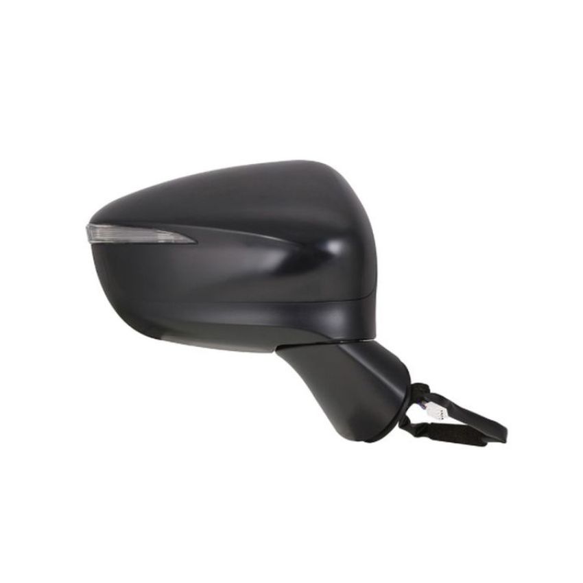 RT MIRROR OUTSIDE REAR VIEW NON-HEATED;W/BSD;W/SIGNAL LAMPS;PTM;MAZDA CX3 16-C