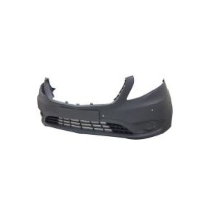 FRONT BUMPER COVER W447; W/ACTIVE PARK ASSIST; W/O FOG LAMPS; PRIME MERCEDES-BENZ METRIS 16-19