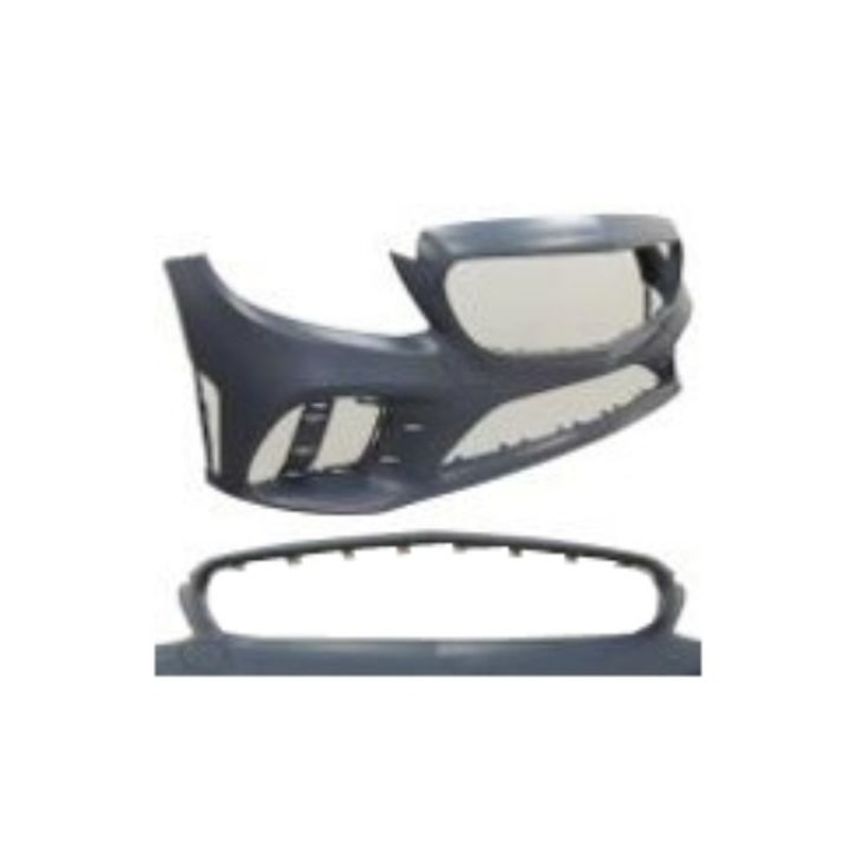 FRT BUMPER COVER W205; SDN; W/AMG STYLING; W/O SUR VIEW; W/O ACTIVE PARK ASSIST; PRIME C-CLASS 19-C