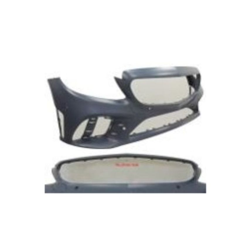 FRONT BUMPER COVER;SDN;W/AMG STYLING;W/O SUR VIEW;W/ACTIVE PARK ASSIST;PRIME MERCEDES C300 19-C