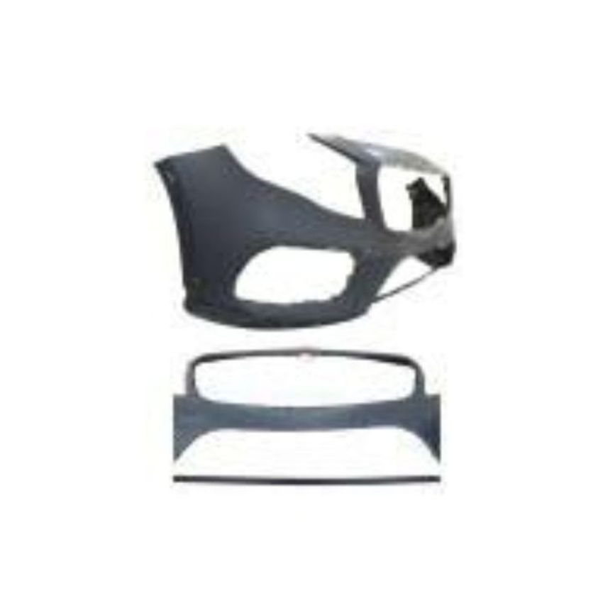 FRONT BUMPER COVER X156; W/O PARKTRONIC; W/NIGHT PKG; PRIME MERCEDES-BENZ GLA45