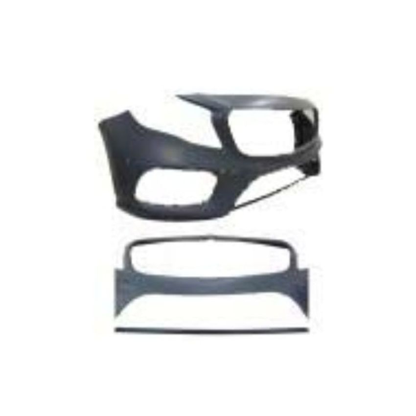 FRONT BUMPER COVER X156; W/PARKTRONIC; W/O NIGHT PKG; PRIME MERCEDES-BENZ GLA45