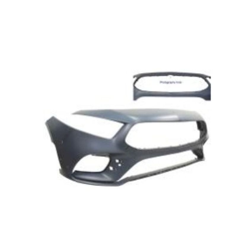 FRONT BUMPER COVER; H/B; W/AMG AERODYNAMICS; W/ACTIVE PARK ASSIST; PRIME MERCEDES A35 AMG 20-C