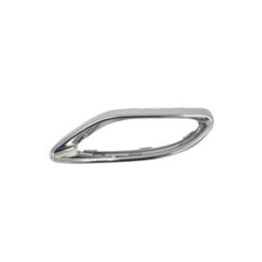 LT REAR BUMPER INSERT W177; SEDAN; EXH OPENING TRIM; CHROME MERCEDES-BENZ A220 19-C